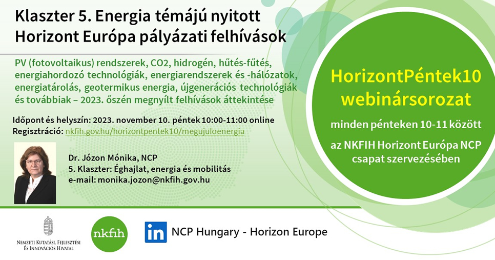 HorizontPéntek10 webinarsorozat -2023. november 10.