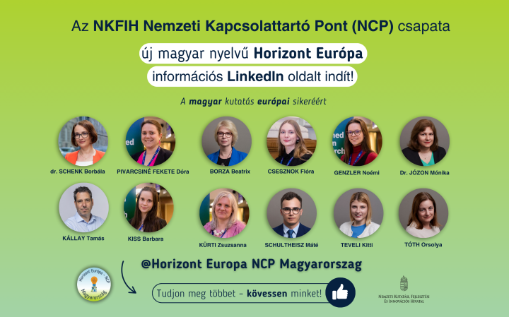 Horizont Európa - NCP Magyarország LinkedIn oldal Horizont Európa - NCP Magyarország LinkedIn oldal