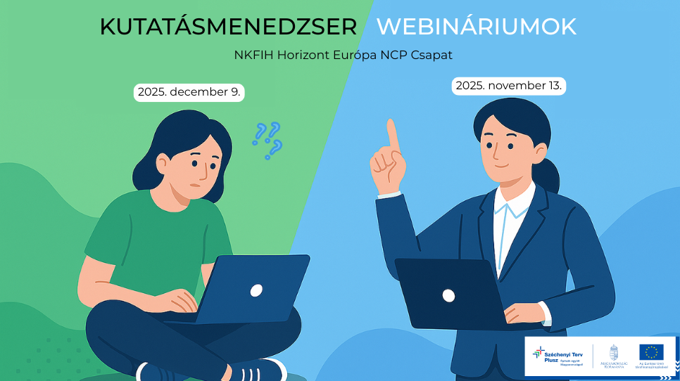 Webinárium kutatásmenedszerek részére Webinárium kutatásmenedszerek részére